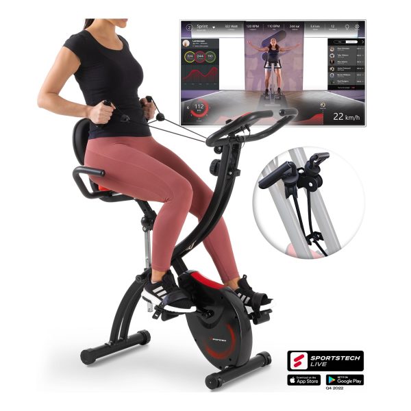 X150 4in1 X Bike Heimtrainer mit Smartphone APP Steuerung