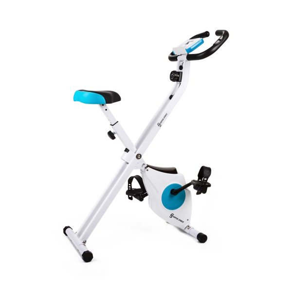 Azura M1 Fahrrad-Heimtrainer klappbar Pulsmesser 100kg