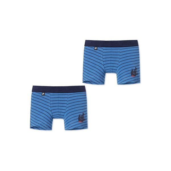 Schiesser Jungen Boxer Capt'n Sharky 2er Pack