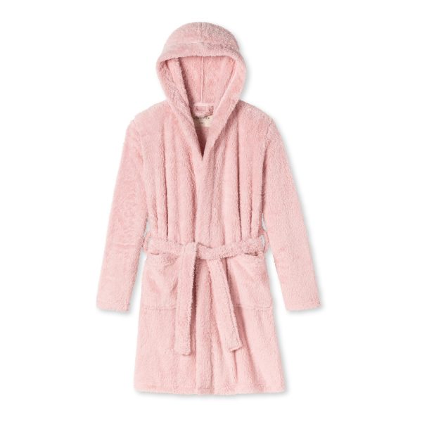 Schiesser Mädchen Bademantel Teddy Fleece