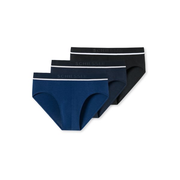 Schiesser Herren Slip 95/5 Organic Cotton 3er Pack