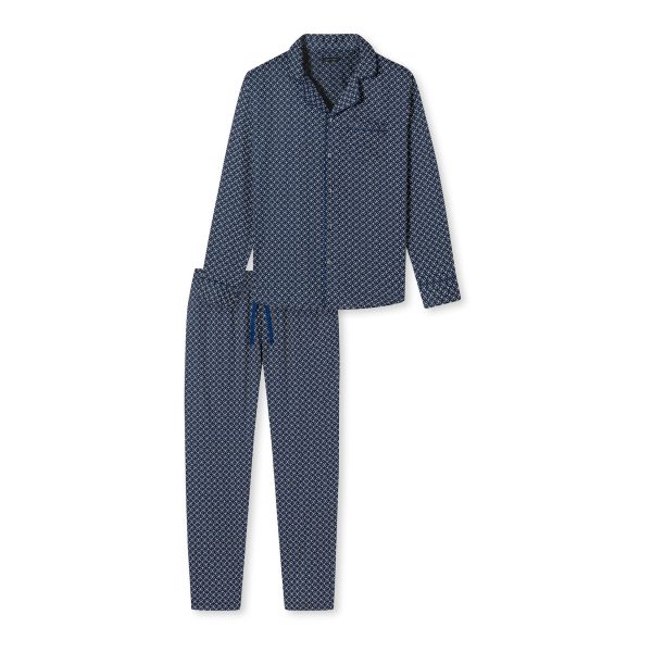 Schiesser Herren Pyjama Pyjama Lang