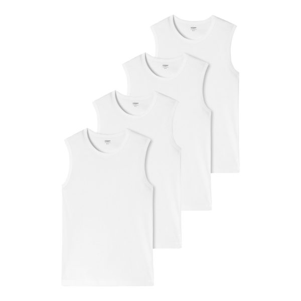 Schiesser Herren Tank Top Uncover 4er Pack