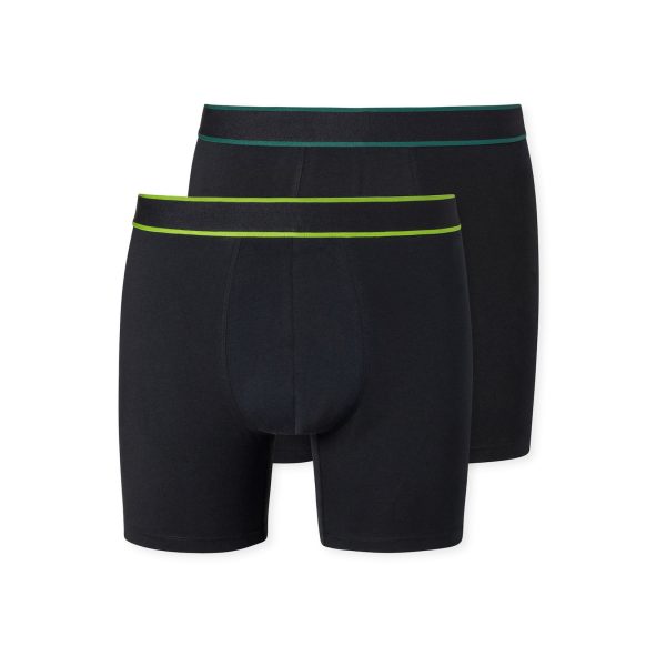 Schiesser Herren Langer Boxer 95/5 Organic 2er Pack