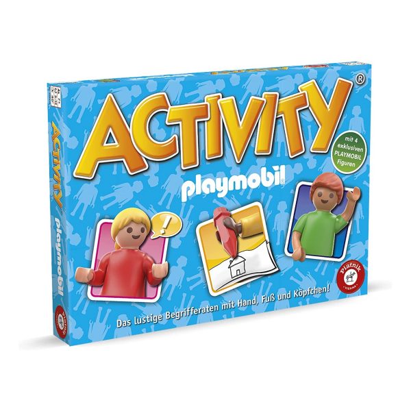 Piatnik - Activity Playmobil Brettspiel Kinderspiel Ratespiel