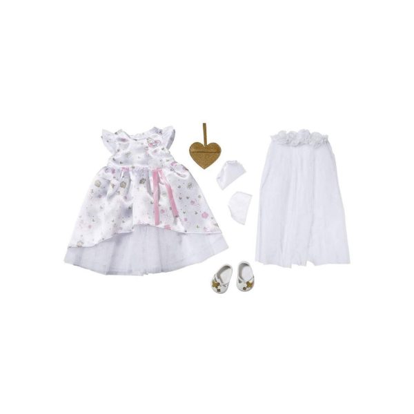 Zapf 827161 - BABY born - Boutique Deluxe Braut Outfit