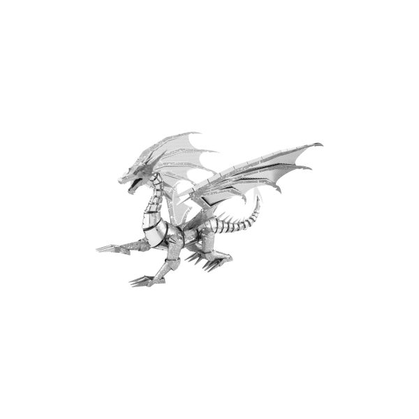 Metal Earth METAL EARTH 3D-Bausatz Silber-Drache