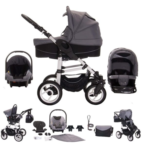 Bebebi Paris   3 in 1 Kombi Kinderwagen Set   Farbe: Montmartre